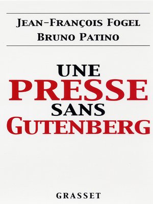 cover image of Une presse sans Gutenberg